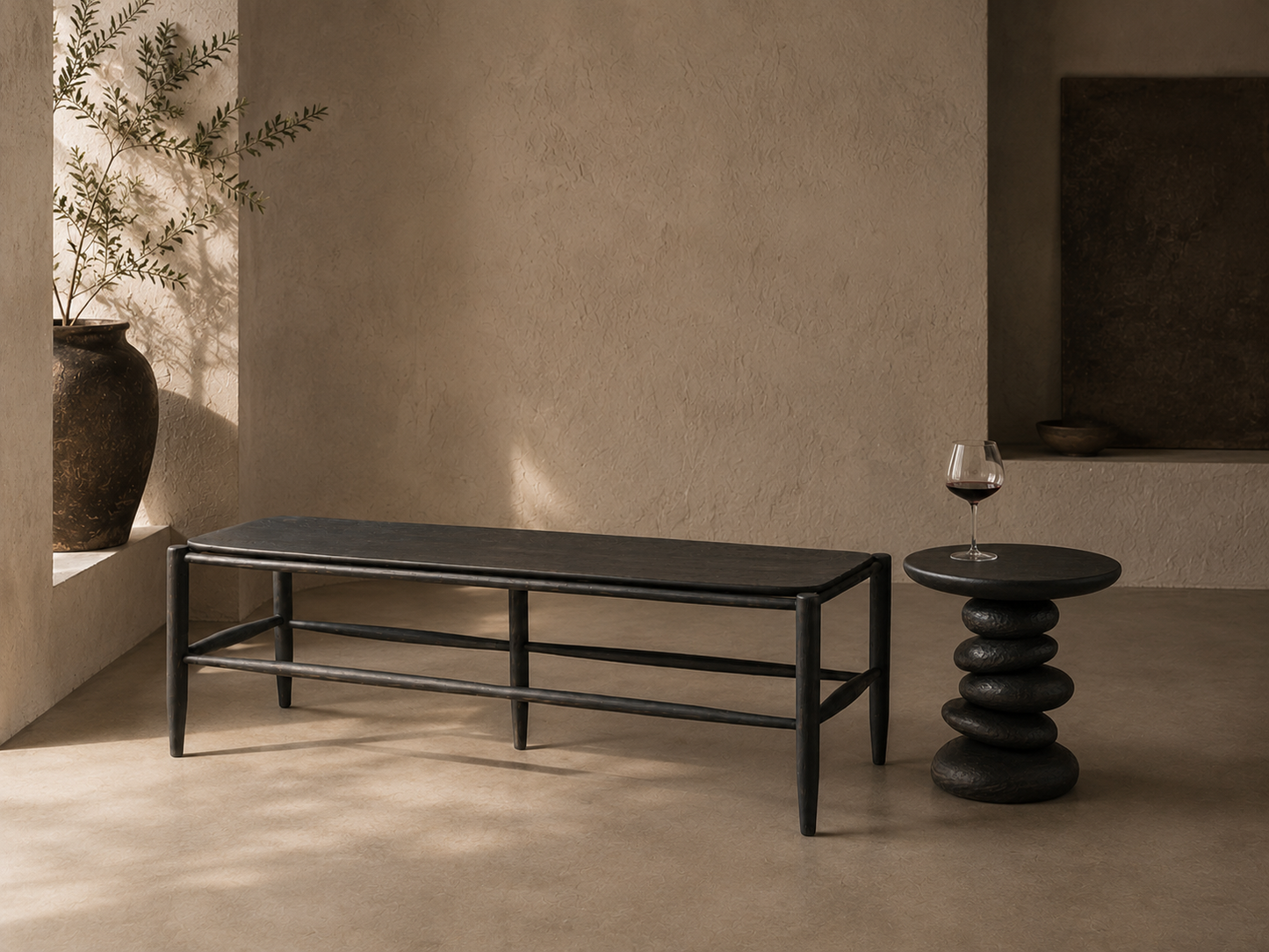 Post & Rung Bench