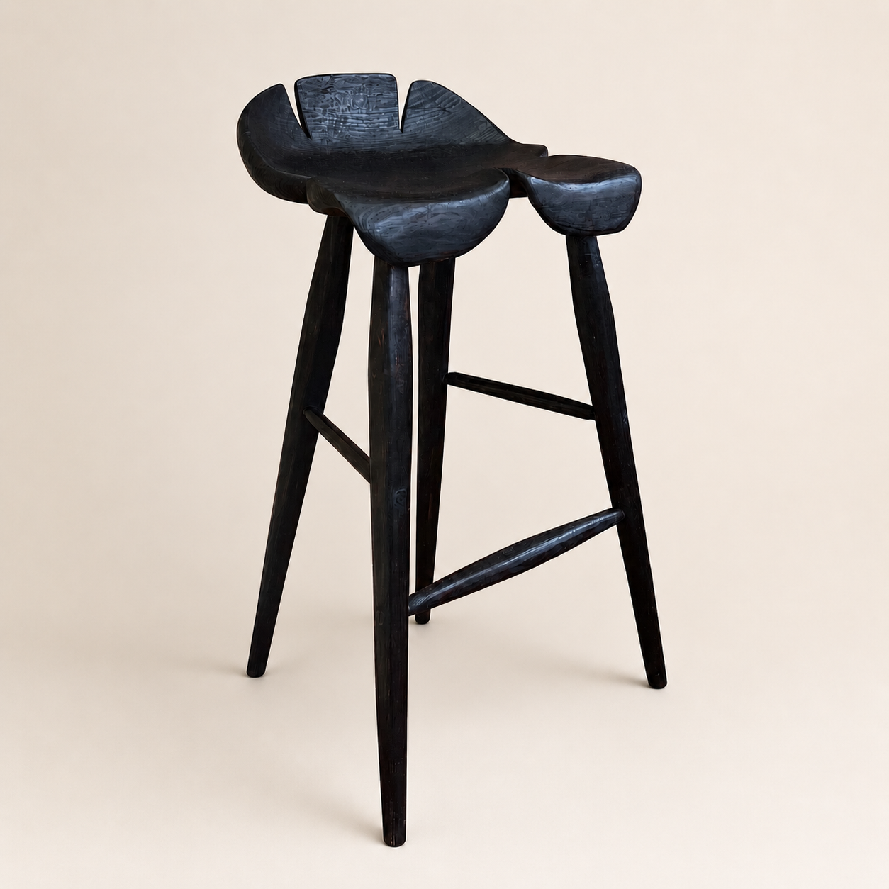 Flower Counter Stool by Luke Crouch Studio