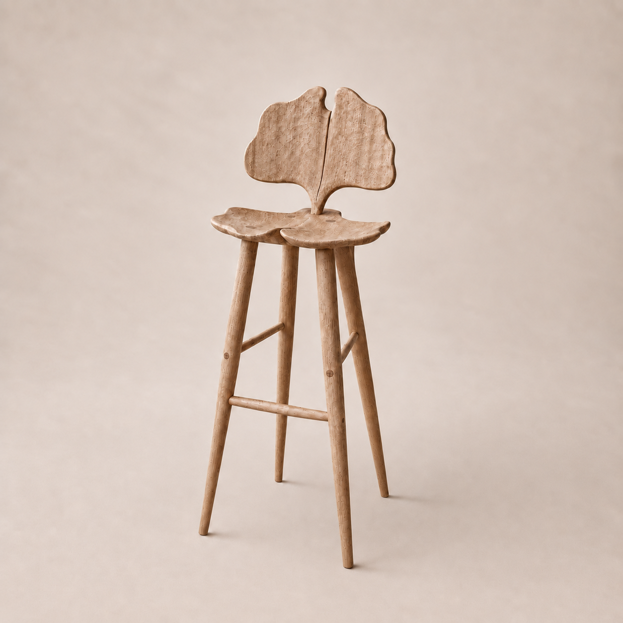 Ginkgo Bar Stool by Luke Crouch Studio