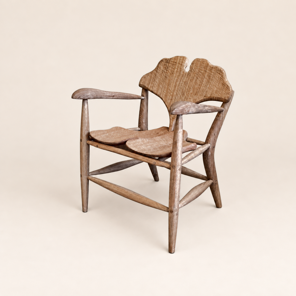 Ginkgo Lounge Chair by Luke Crouch Studio