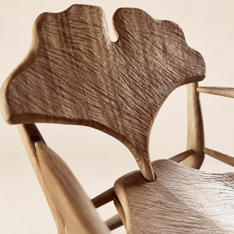 Ginkgo Lounge Chair, detail